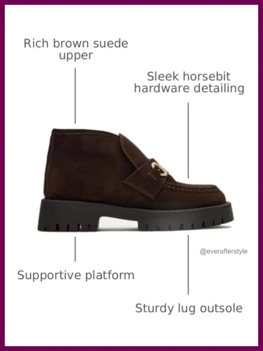 Women's Chunky Heel Loafer Booties, Platform Ankle Boots, Suede Slip On